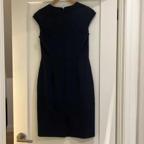 Navy Blue Ann Taylor Shift Dress - Picture 4 of 5